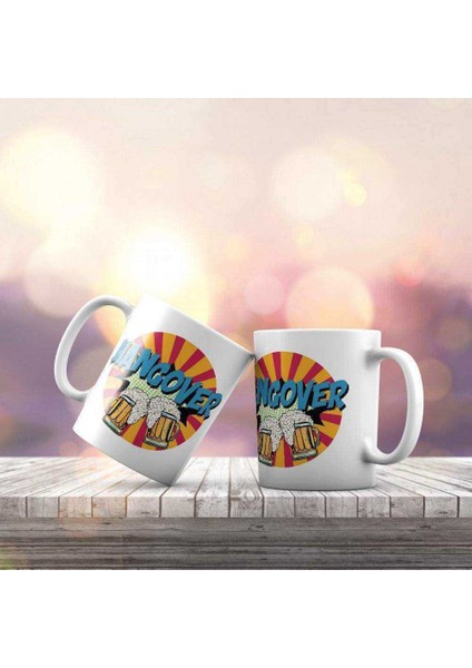 Pop Art Serisi- Hangover Hediyelik Kupa Bardak