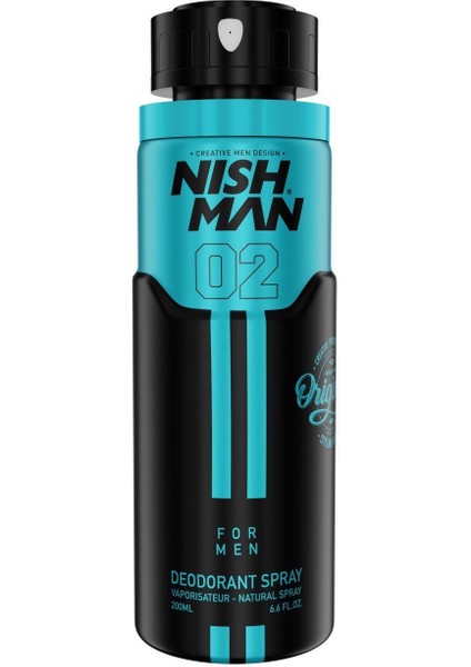 Nishman Aventuses - Erkek Deodorant 200 ml