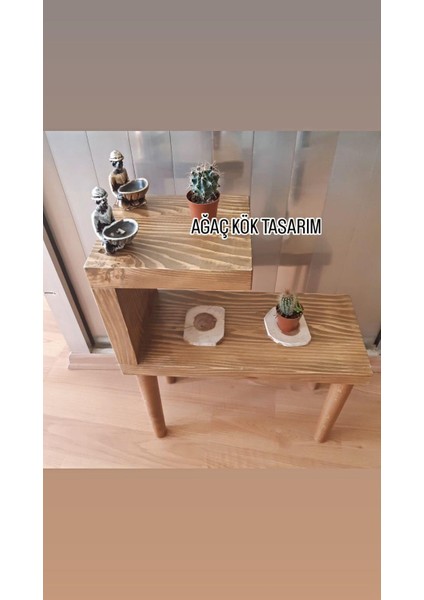 Kahve Sehpası, Yan Sehpa, Servis Sehpası, Dergilik, Gazetelik, Ahşap Sehpa