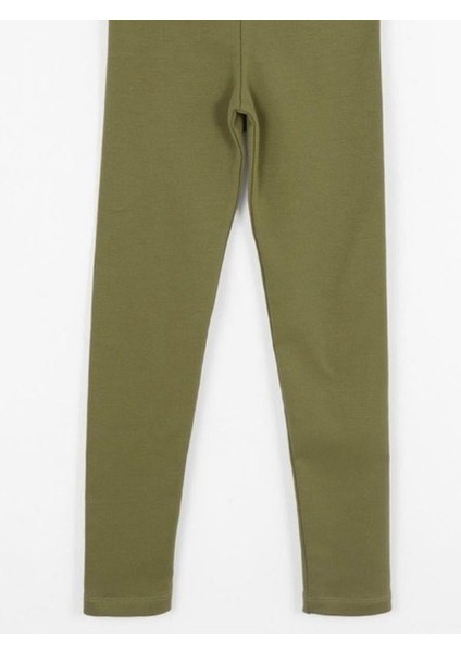 Kız Çocuk Kışlık Pamuklu Esnek Yüksek Bel Lycralı Tayt fırsatları