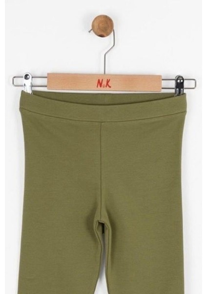 Kız Çocuk Kışlık Pamuklu Esnek Yüksek Bel Lycralı Tayt indirimleri