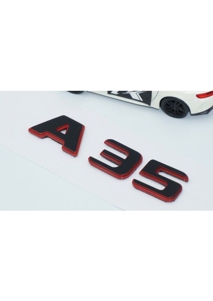 A 35 Bagaj Kırmızı Siyah Abs Yazı Logo Benz Ile Uyumlu modelleri