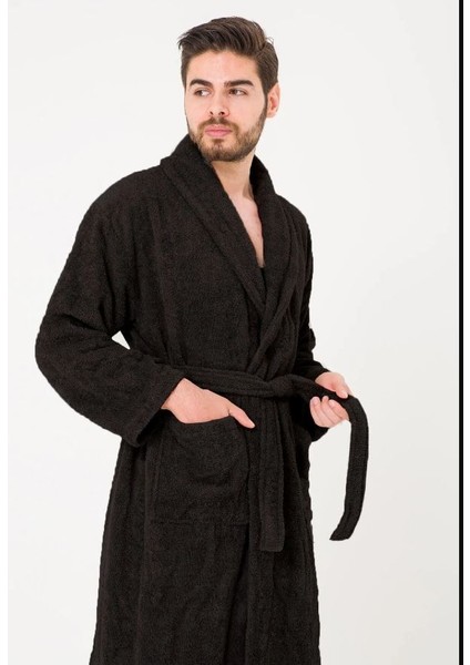 Şal Yaka Bornoz ,bukle Bornoz, %100 Pamuklu ,hamam Sauna Bornoz Kadın / Erkek Unisex Bornoz