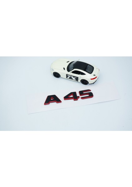A 45 Bagaj Kırmızı Siyah Abs Yazı Logo Benz Ile Uyumlu fırsatları