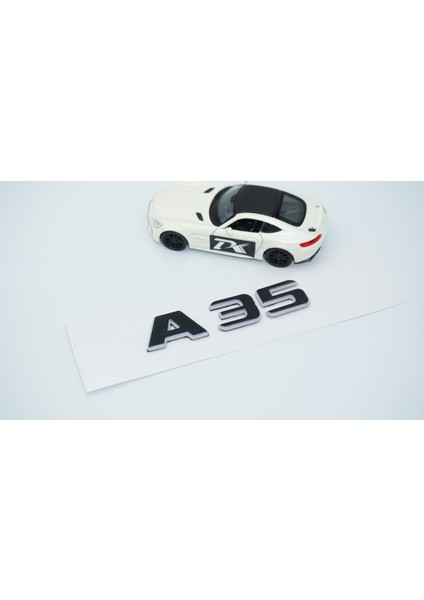 A 35 Bagaj Gri Siyah Abs Yazı Logo Benz Ile Uyumlu