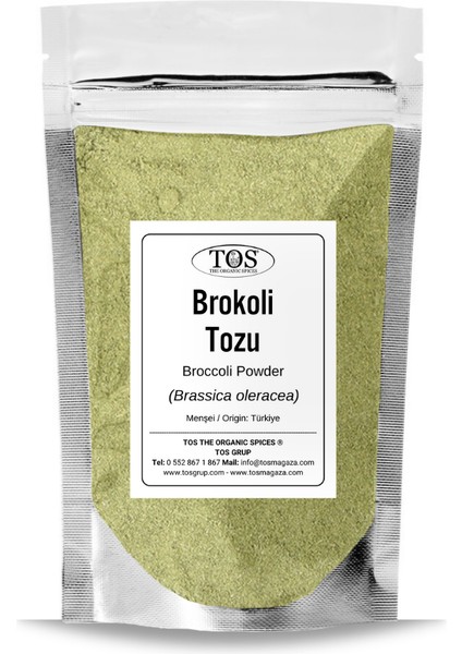 TOS The Organic Spices Brokoli Tozu 500 gr