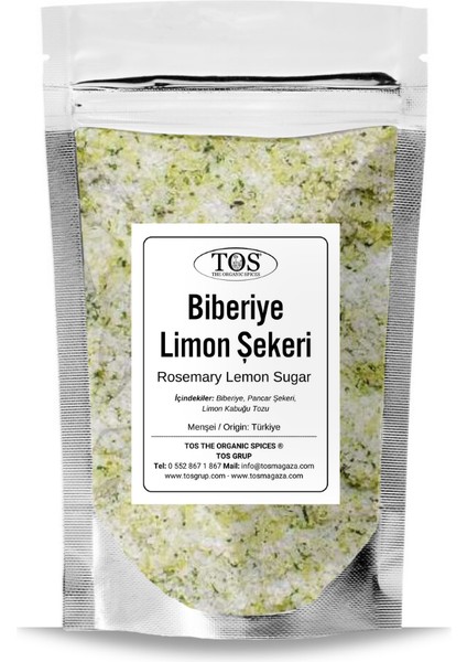 Biberiye Limon Şekeri 500 gr