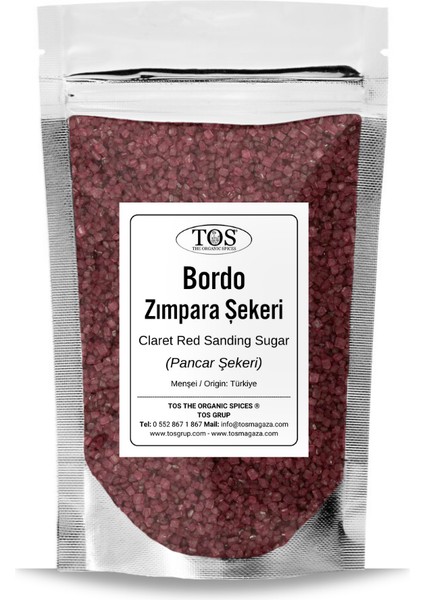 Bordo Zımpara Şekeri 100 gr
