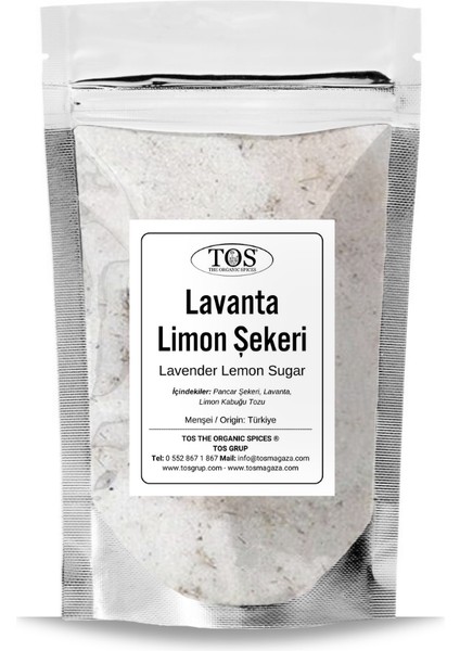 Lavanta Limon Şekeri 500 gr