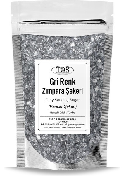 Gri Zımpara Şekeri 1 kg