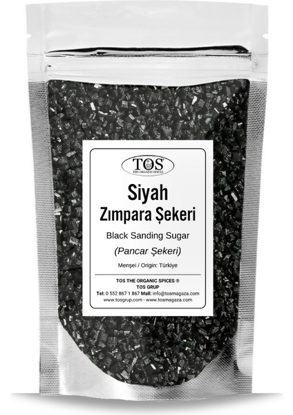 Siyah Zımpara Şekeri 250 gr