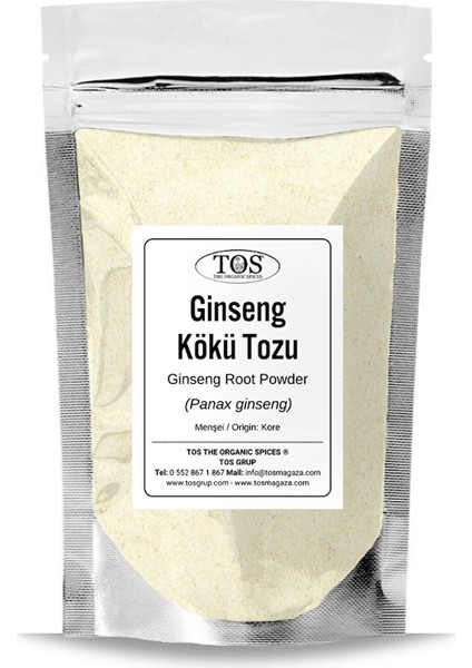 Ginseng Kökü Tozu 25 gr