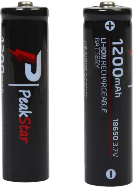 Orjinal 3.7 V 1200 Mah Şarj Edilebilir 18650 Turbo Model Li-Ion Şarjlı Pil