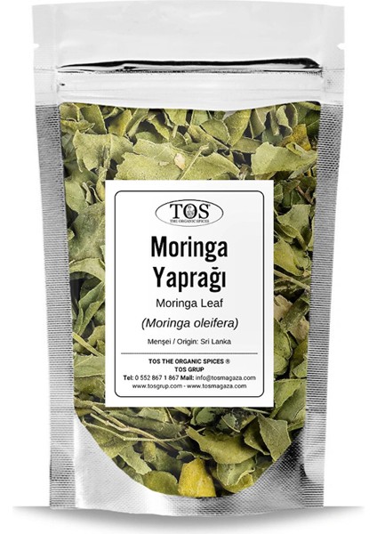 Moringa Yaprağı 50 gr (1. Kalite) Moringa Oleifera / Moringa Leaf, Moringa Çayı