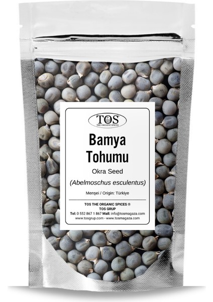 TOS The Organic Spices Bamya Tohumu 500 gr