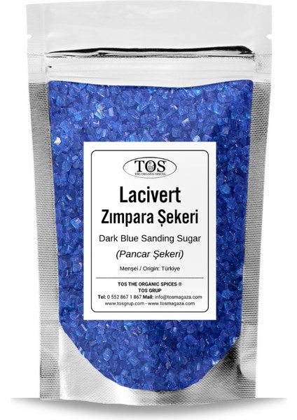 Lacivert Zımpara Şekeri 100 gr