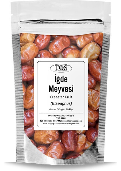 Iğde Meyvesi 100 gr (1. Kalite) Elaeagnus / Oleaster Fruit