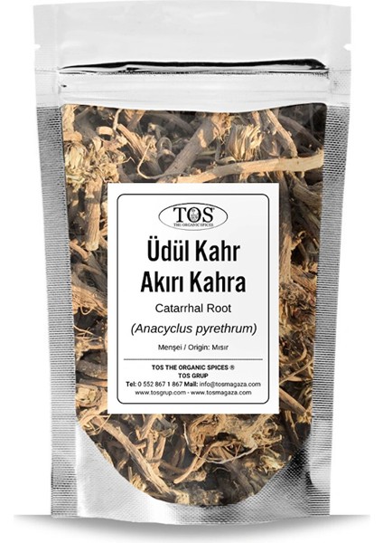 Üdül Kahr Akırı Kahra 50 gr (1. Kalite) Anacyclus Pyrethrum / Catarrhal Root