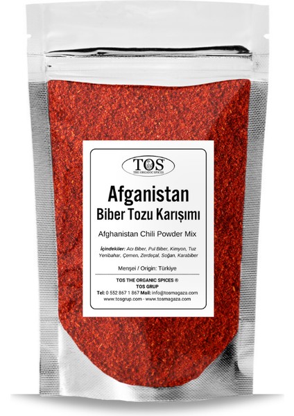 Afganistan Biber Tozu Karışımı 250 gr