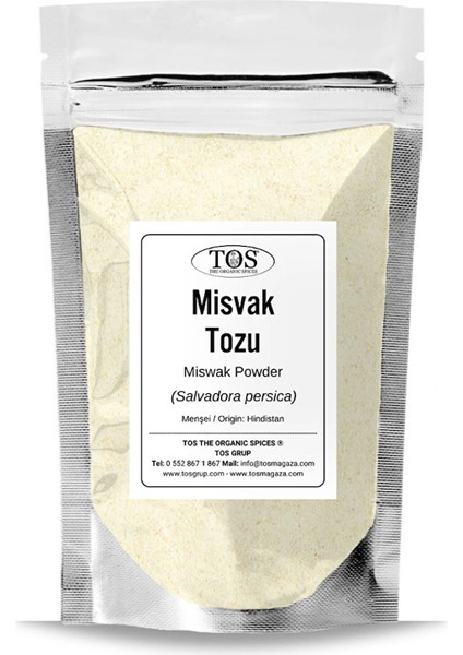 TOS The Organic Spices Misvak Tozu 250 gr