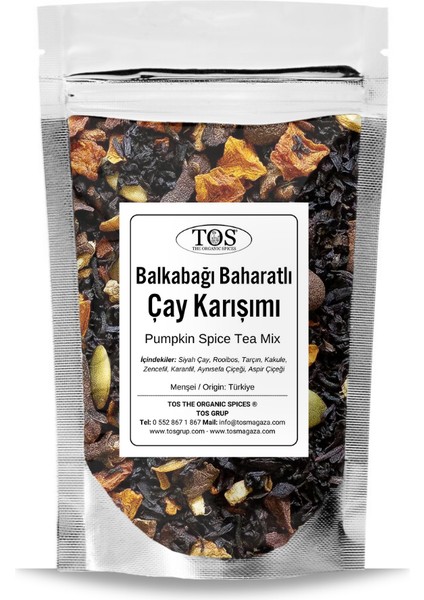 Balkabağı Baharatlı Çay Karışımı 100 gr