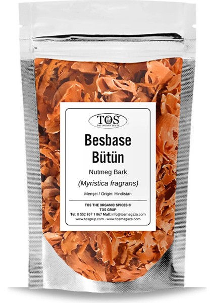 TOS The Organic Spices Besbase Bütün 50 gr