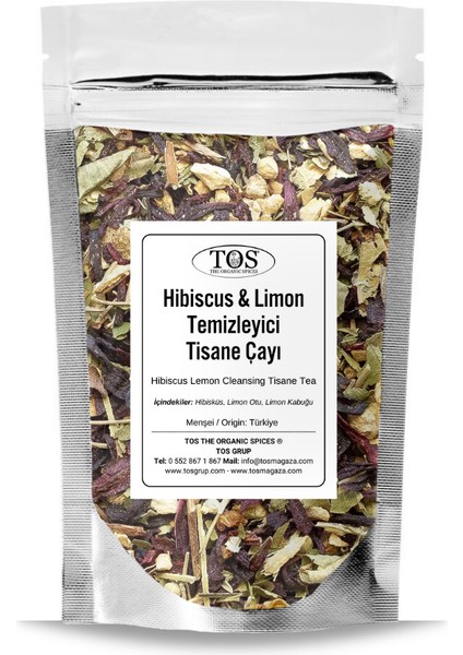 Hibiscus Limon Temizleyici Tisane Çayı 250 gr