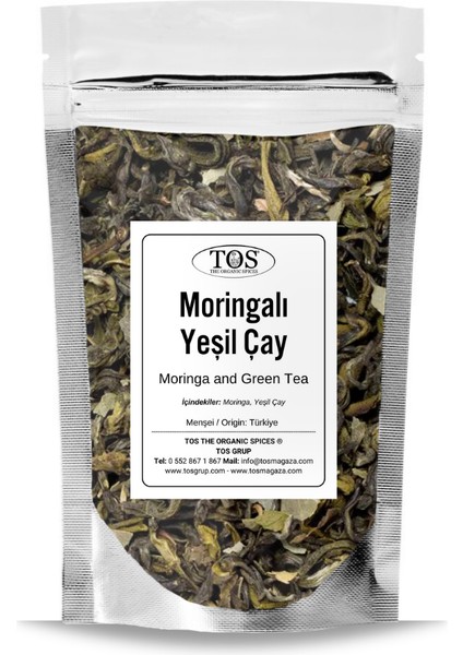 Süper Moringa ve Yeşil Çay 100 gr