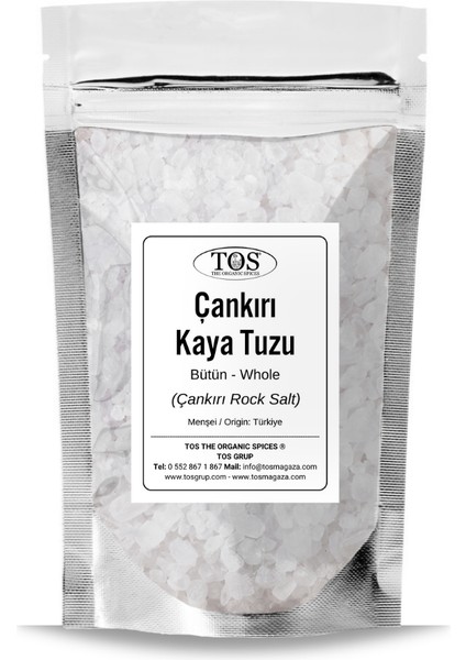 TOS The Organic Spices Çankırı Kaya Tuzu 2,5 kg