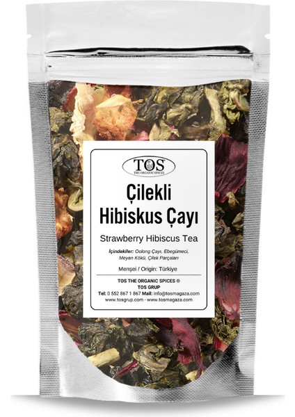 Çilekli Ebegümeci Çayı 250 gr