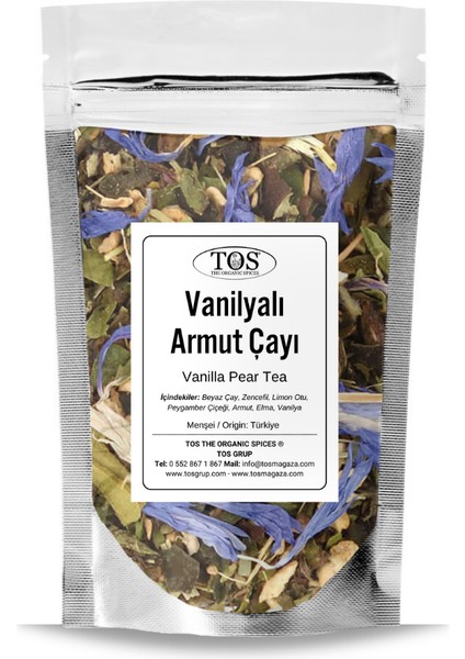 Vanilyalı Armut Çayı 100 gr