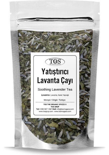 Yatıştırıcı Lavanta Çayı 100 gr