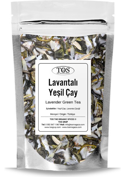 Lavantalı Yeşil Çay 250 gr
