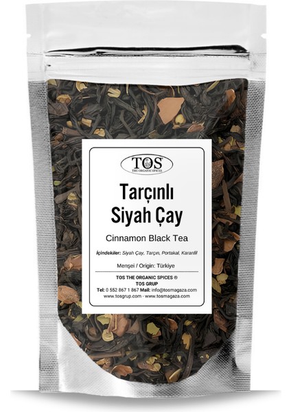 Tarçınlı Baharatlı Siyah Çay 40 gr
