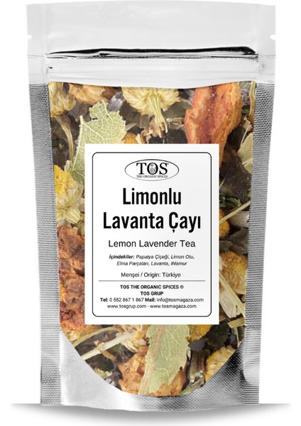 Limonlu Lavanta Çayı 100 gr