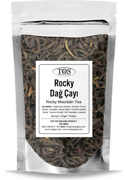 Rocky Dağ Çayı 100 gr