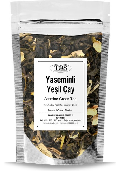 Yasemin Çiçeği ve Yeşil Çay 40 gr