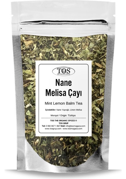 Nane Limon Melisa Çayı 100 gr (1. Kalite) Mint Lemon Melissa Tea