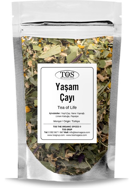 Yaşam Çayı 100 gr (1. Kalite) Life Tea