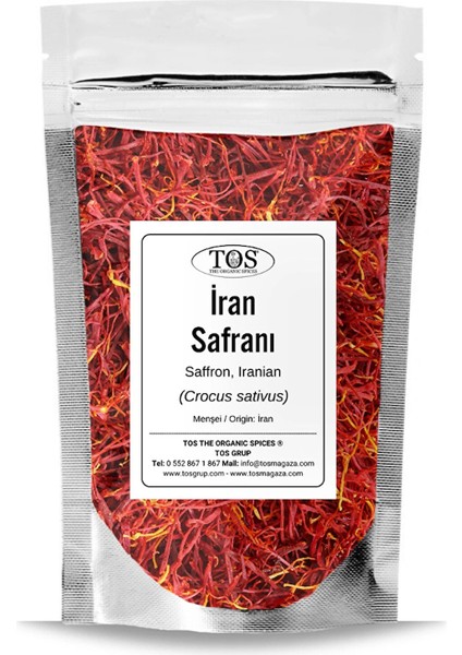 TOS The Organic Spices Safran 5 gr