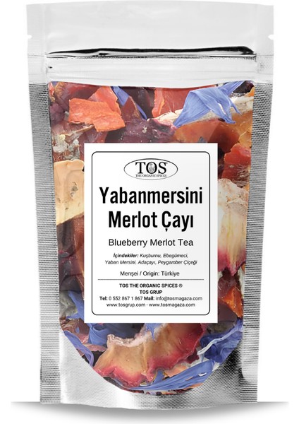 Yabanmersini Merlot Çayı 250 gr