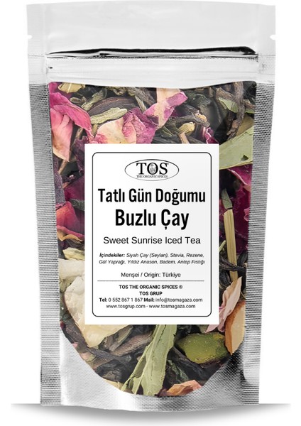 TOS The Organic Spices Tatlı Gün Doğumu Buzlu Çay 40 gr