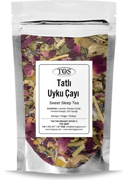 Tatlı Uyku Çayı 100 gr (1. Kalite) Sweet Sleep Tea