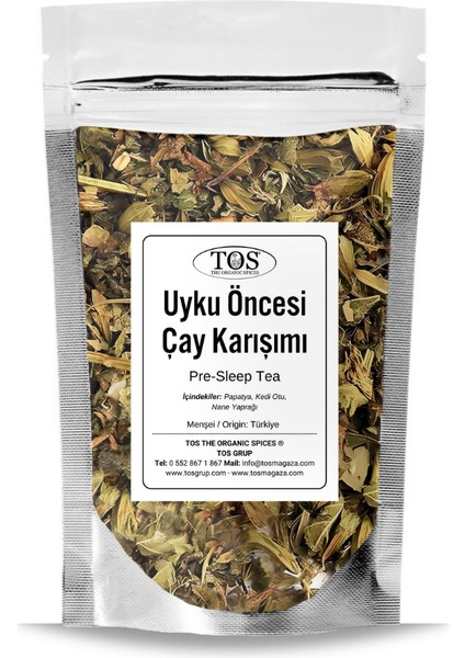 Uyku Öncesi Çayı 250 gr (1. Kalite) Pre-Sleep Tea
