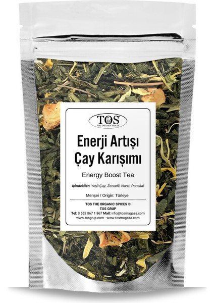 Enerji Artışı Çay 100 gr (1. Kalite) Energy Boost Tea