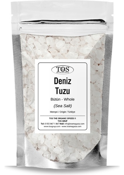 TOS The Organic Spices Deniz Tuzu 500 gr