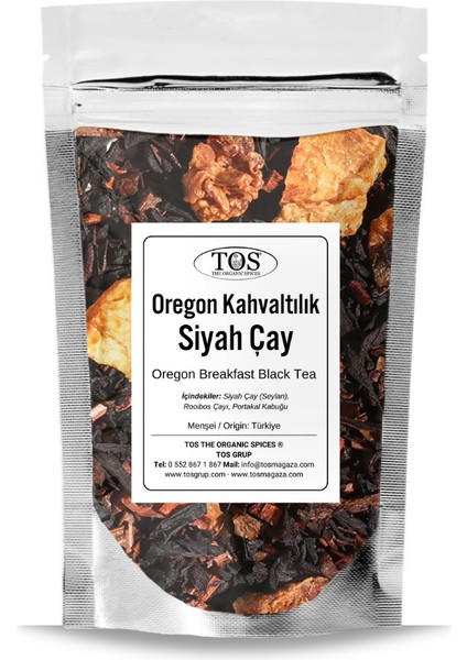 Oregon Kahvaltılık Siyah Çay 250 gr