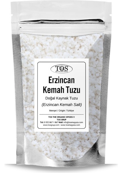 TOS The Organic Spices Erzincan Kemah Tuzu 1 kg