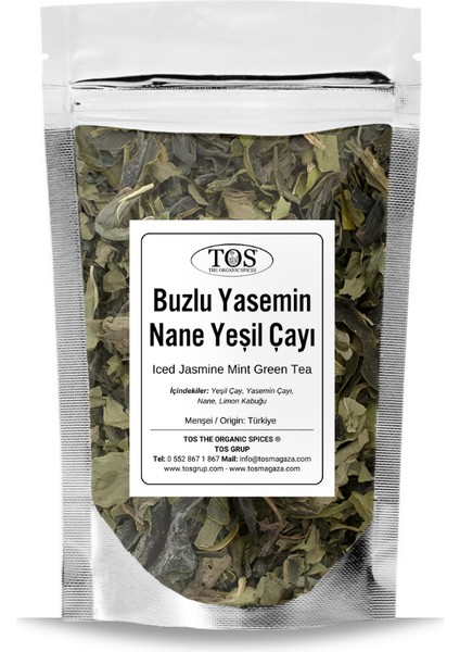 Buzlu Yasemin Nane Yeşil Çayı 40 gr