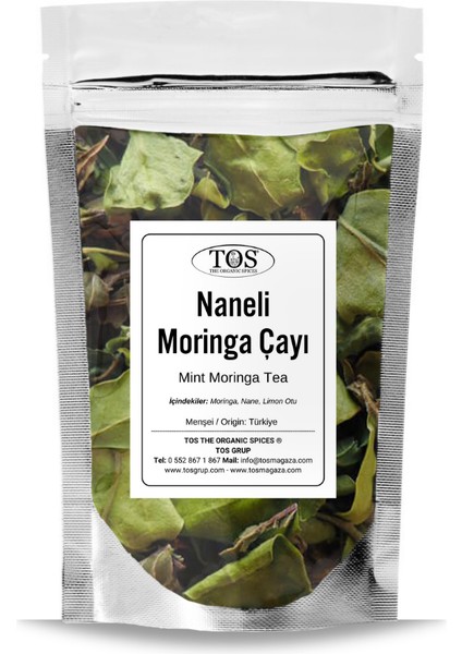 Naneli Moringa Çayı 250 gr